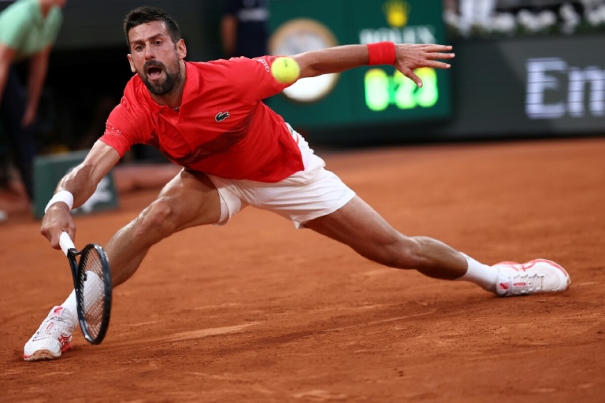 Serbia's Novak Djokovic continues his quest for a record 25th Grand Slam title at the French Open