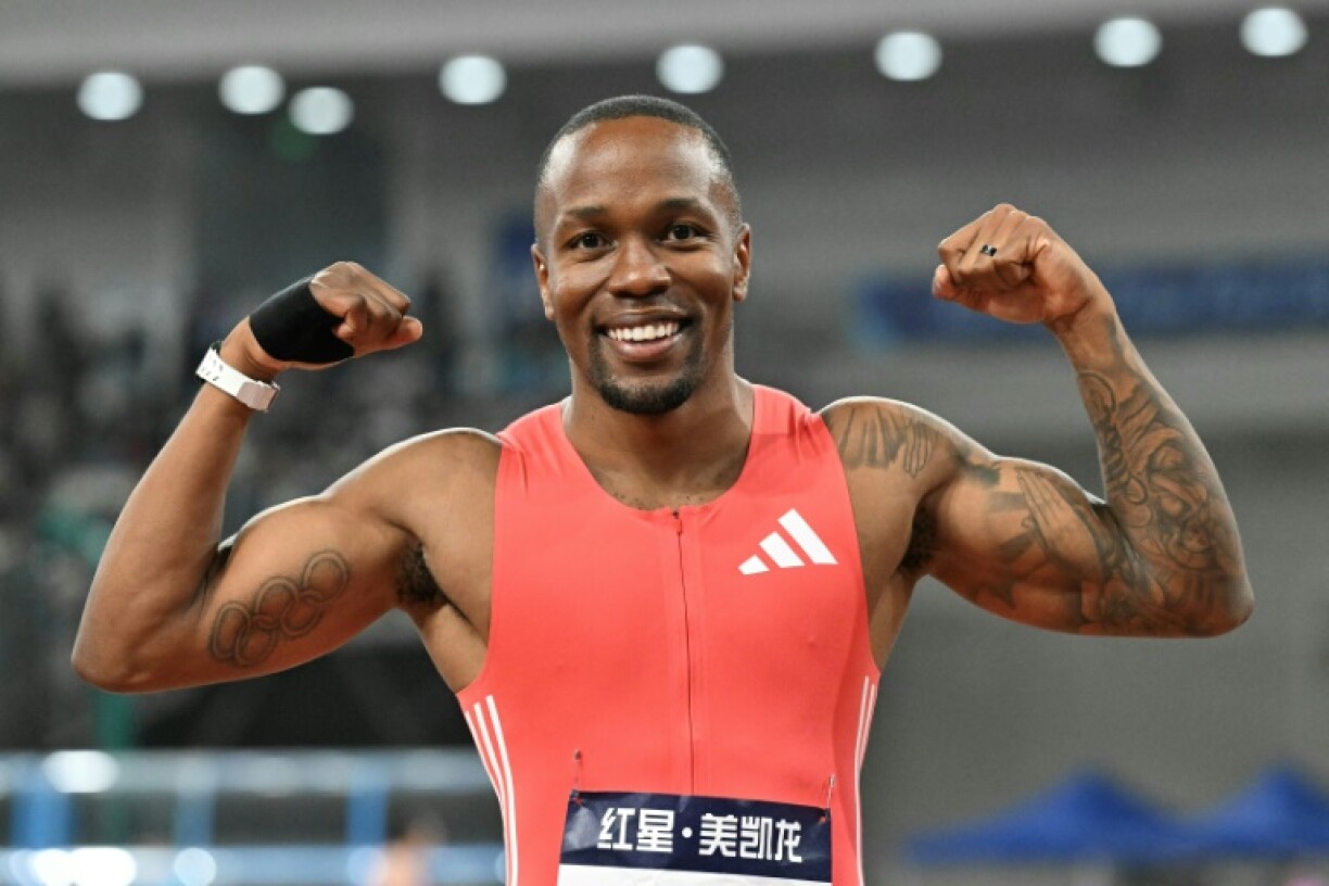 South Africa's Akani Simbine has narrowly missed out on medals at a series of major championships