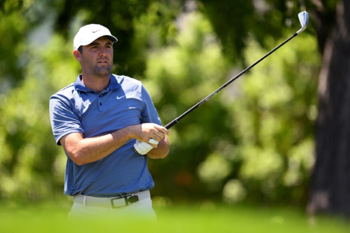 World number one Scottie Scheffler of the United States matched the lowest 72-hole score in PGA tour history to take a wire-to-wire victory at the CJ Cup Byron Nelson tournament