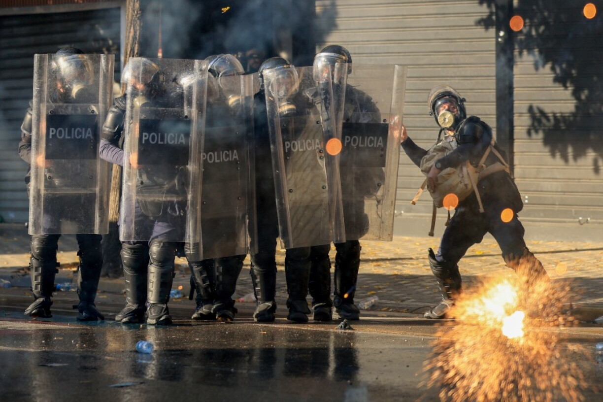 Albanian protests have escalated into violent unrest
