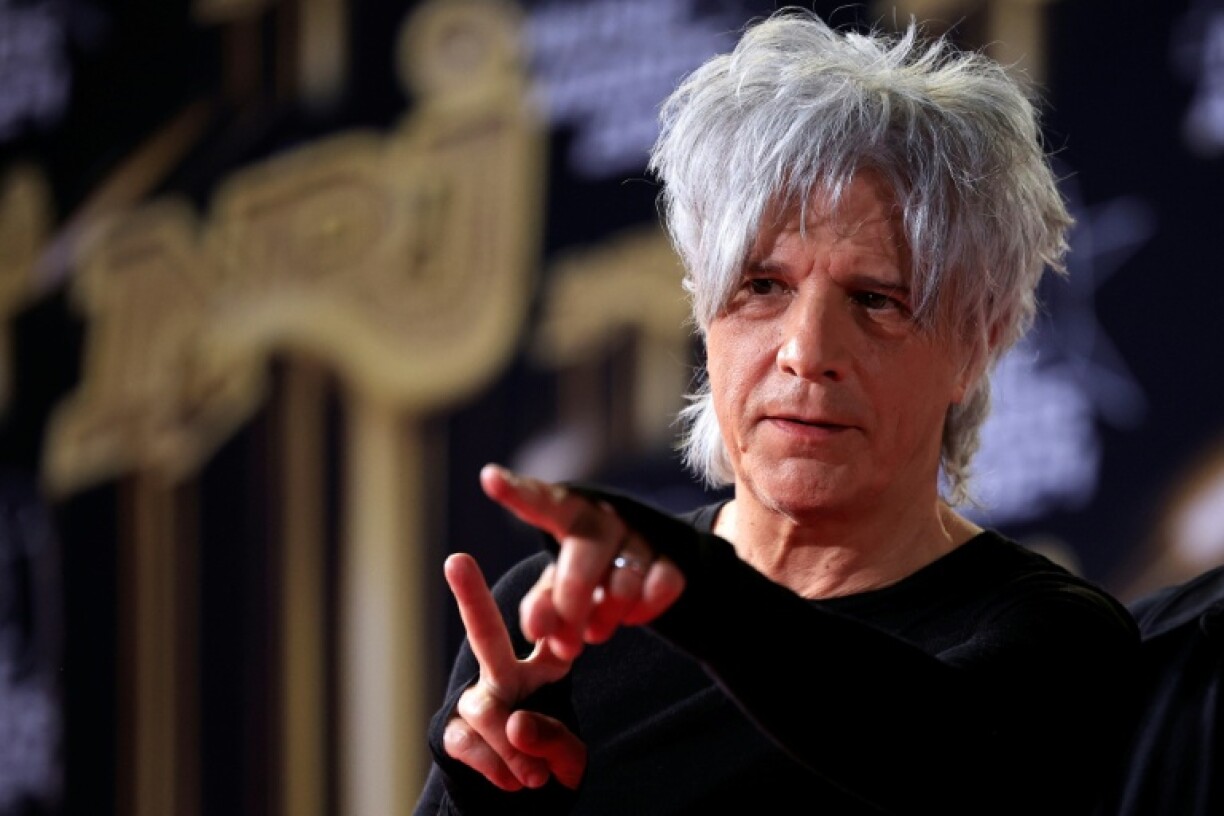 Nicola Sirkis, leader du groupe Indochine, le 1er novembre 2024 à Cannes