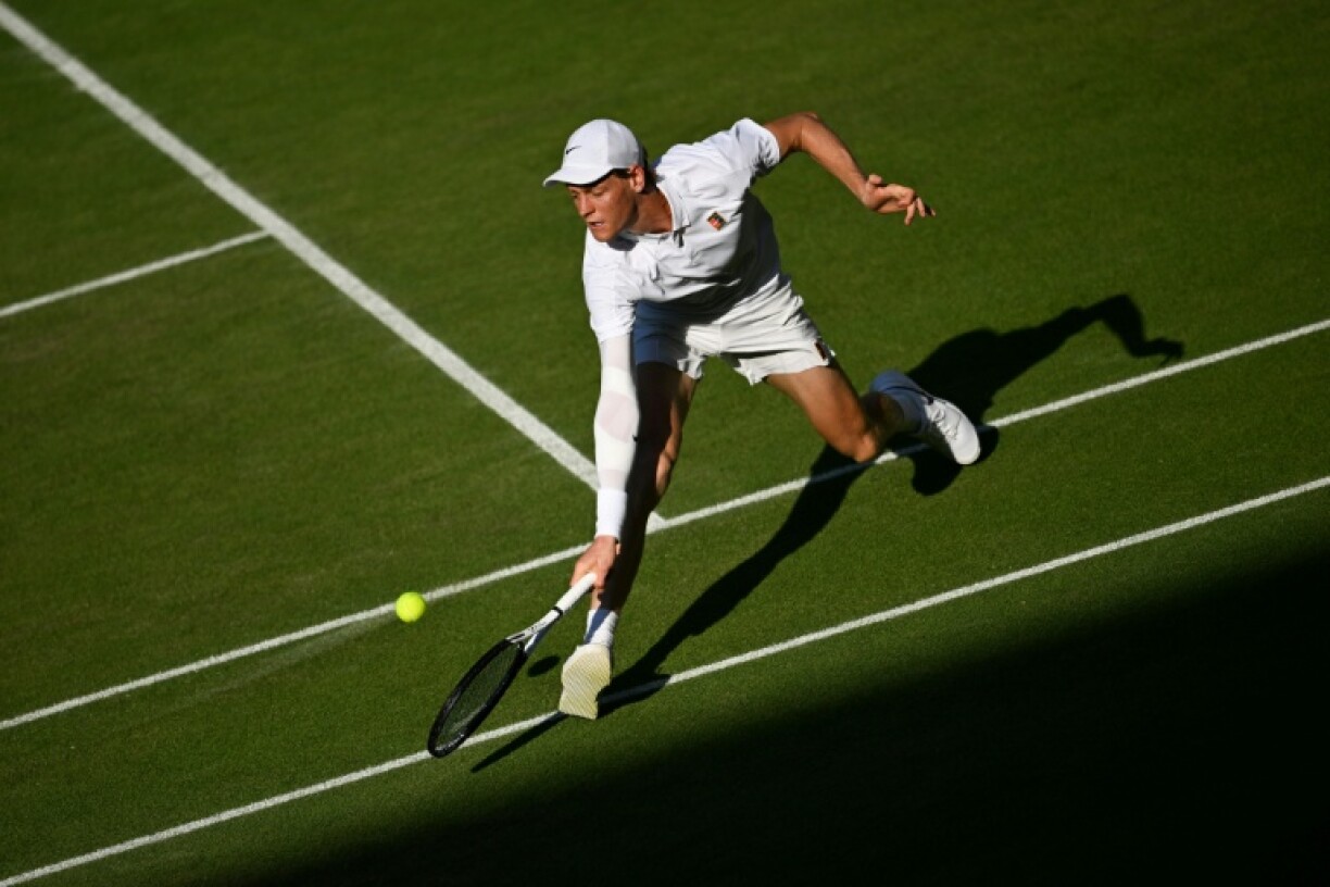 Italy's Jannik Sinner is through to a fourth straight Grand Slam final