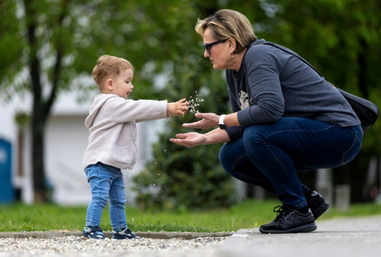 Dubravka Koletic says the scheme has helped her bond with her 18-month-old grandson Viktor