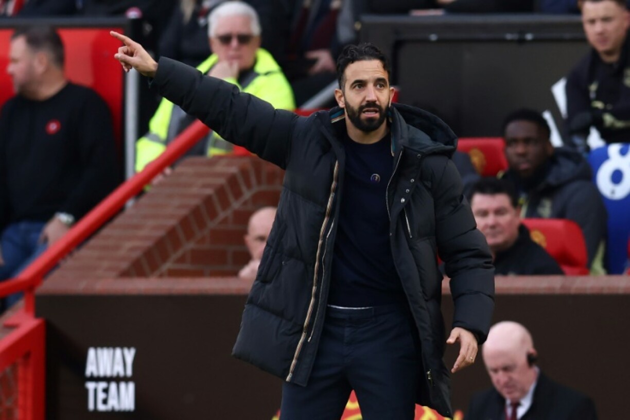 Manchester United boss Ruben Amorim