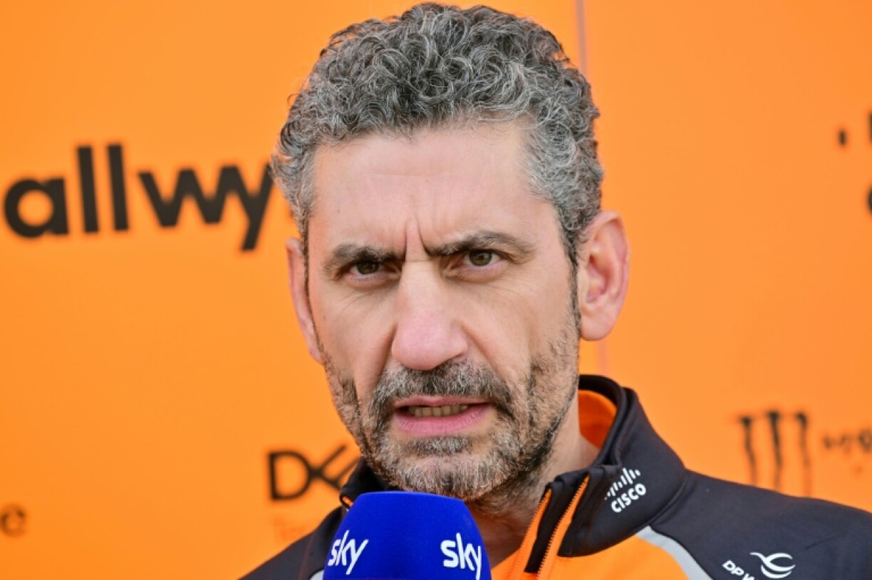 McLaren team chief Andrea Stella