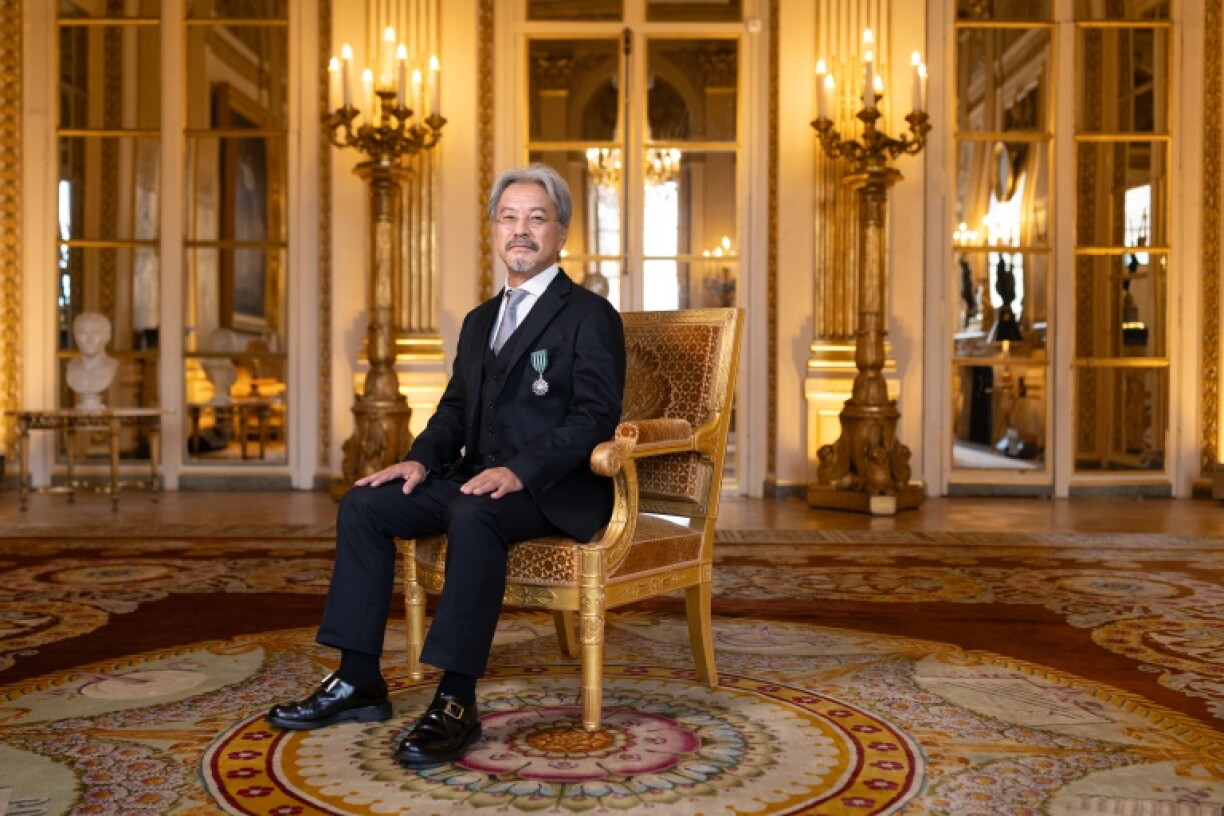 Aonuma received one of France's top honours, a Knight of the Order of Arts and Letters