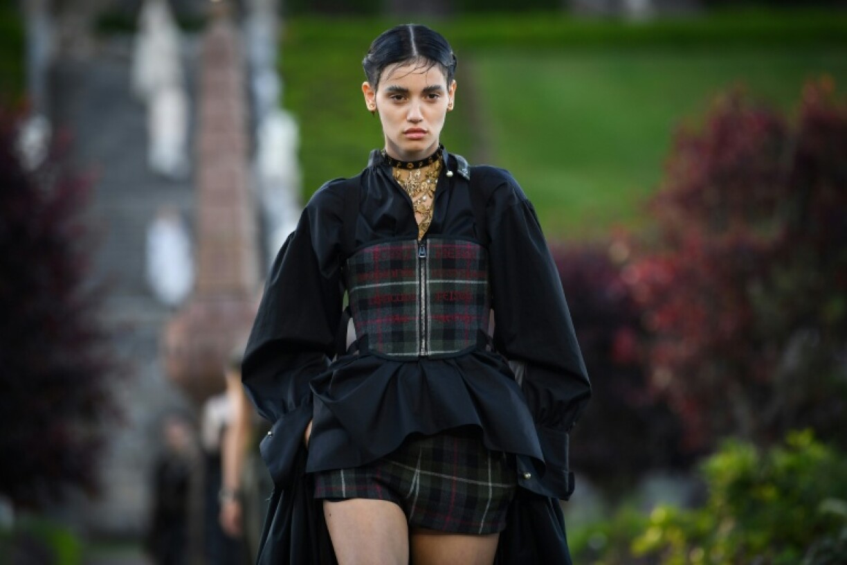 Harris Tweed has become a regular sight on the catwalk