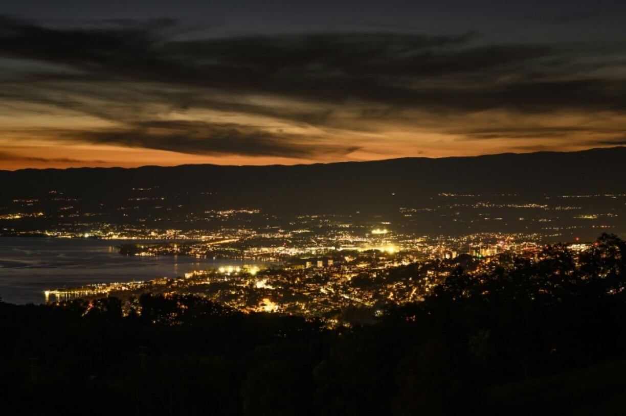 Lausanne is on the edge of Lake Geneva in western Switzerland