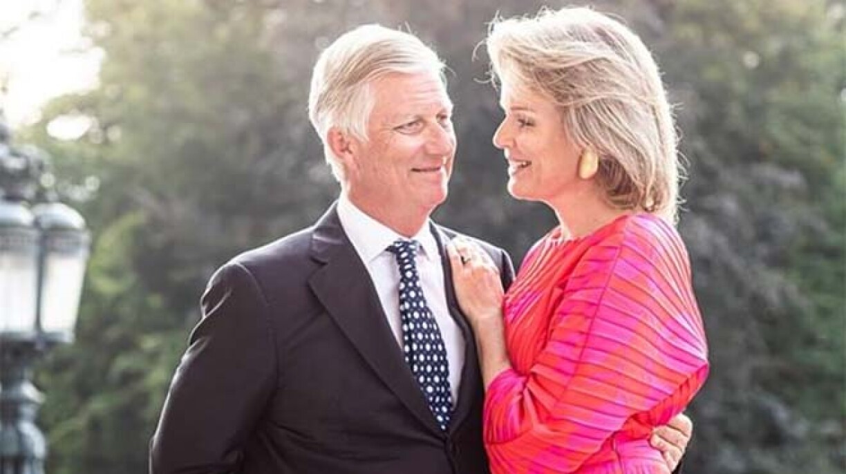 Le roi Philippe et la reine Mathilde dévoilent une tendre photo pour leurs 22 ans de mariage