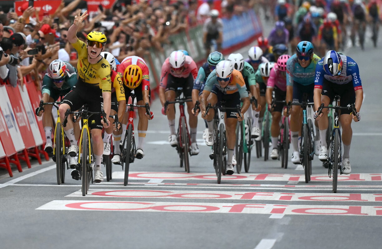 De Matthew Brennan huet déi 11. Etapp am Sprint gewonnen