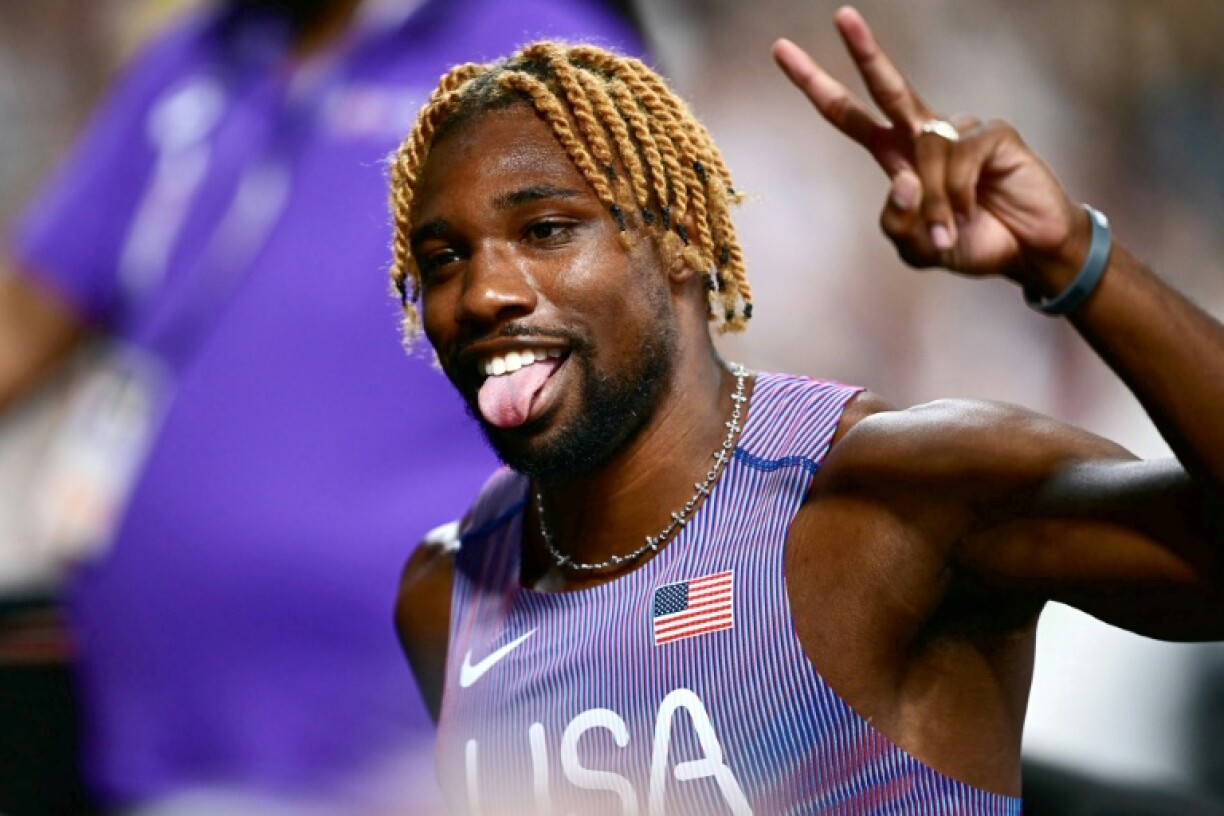 Noah Lyles is competing at the World Athletics Championships in Tokyo