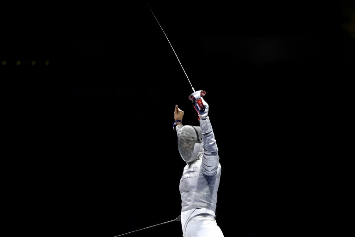 Russia's Yana Egorian, competiting as a neutral athlete, was crowned world champion in the women's sabre in Tbilisi