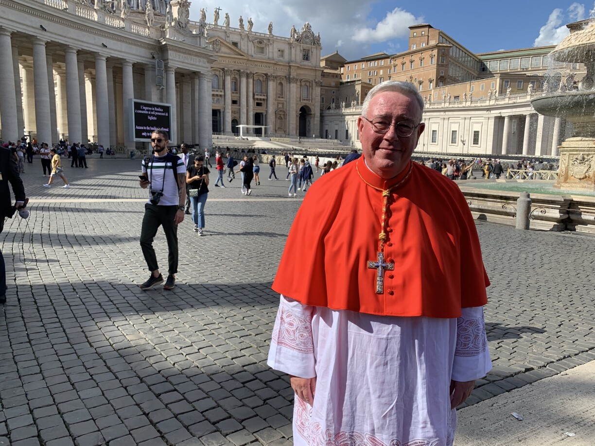Le cardinal et archevêque de Luxembourg Jean Claude Hollerich