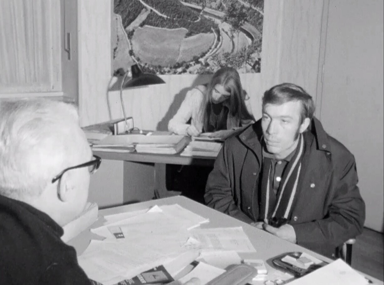 Entretien d'un travailleur immigré au Luxembourg dans les années 60