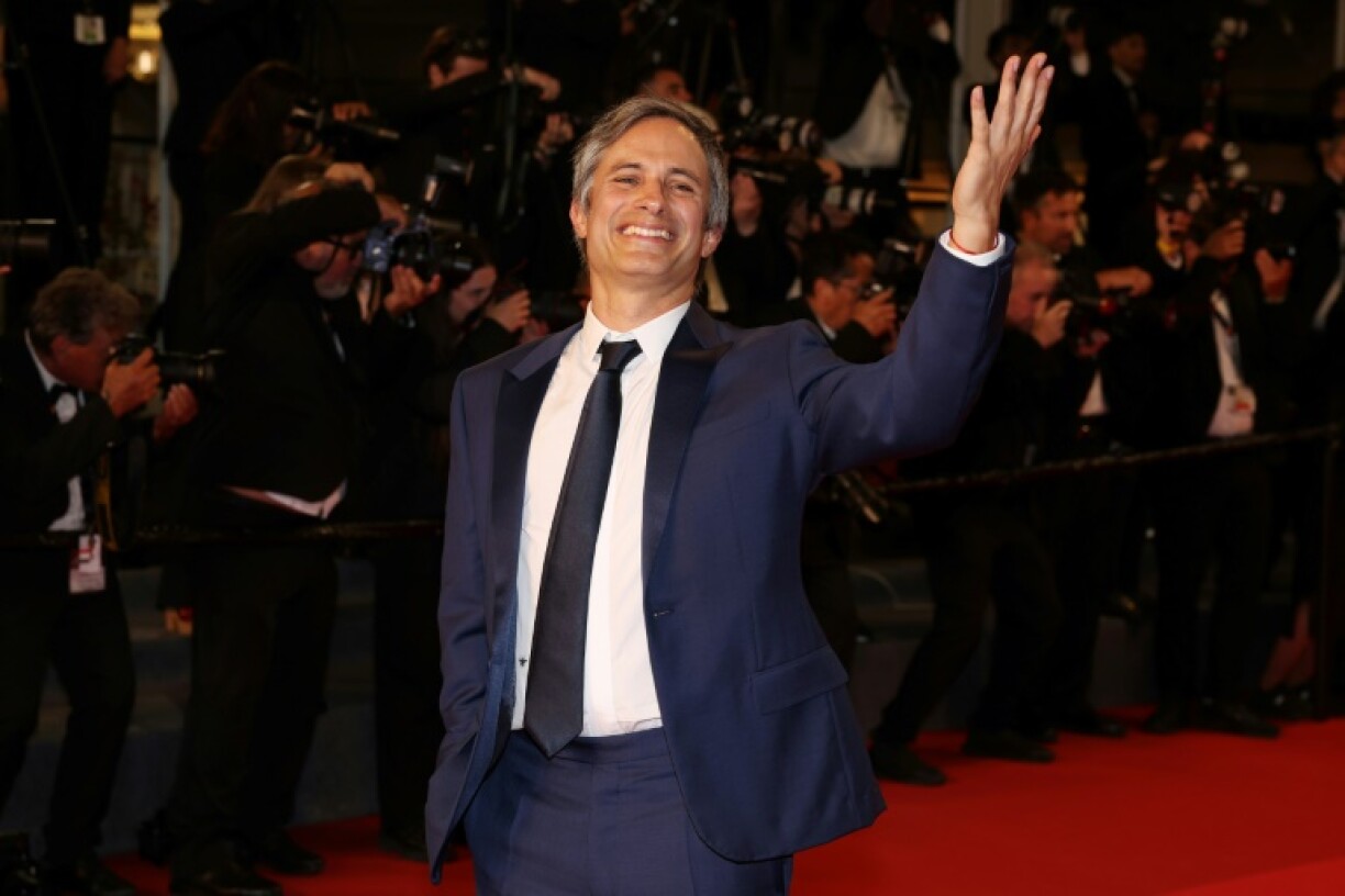 Mexican actor Gael Garcia Bernal on the Cannes red carpet