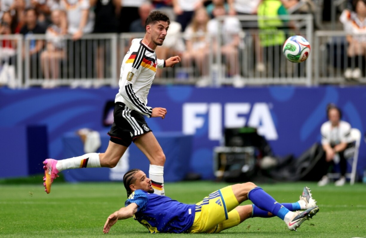 L'attaquant allemand Kai Havertz, double buteur contre Curaçao (7-1) lors du Mondial-2026, le 14 juin 2026 à Houston