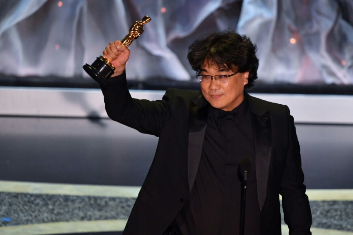 Boon Joon-Ho's Parasite won the Oscar for Best Picture.
