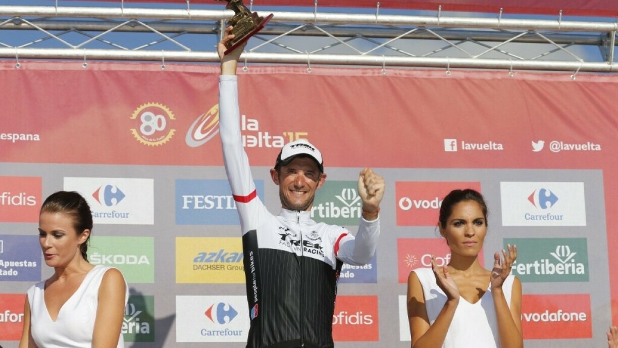 Dem Frank Schleck seng lescht gréisser Victoire bei der Vuelta 2015.