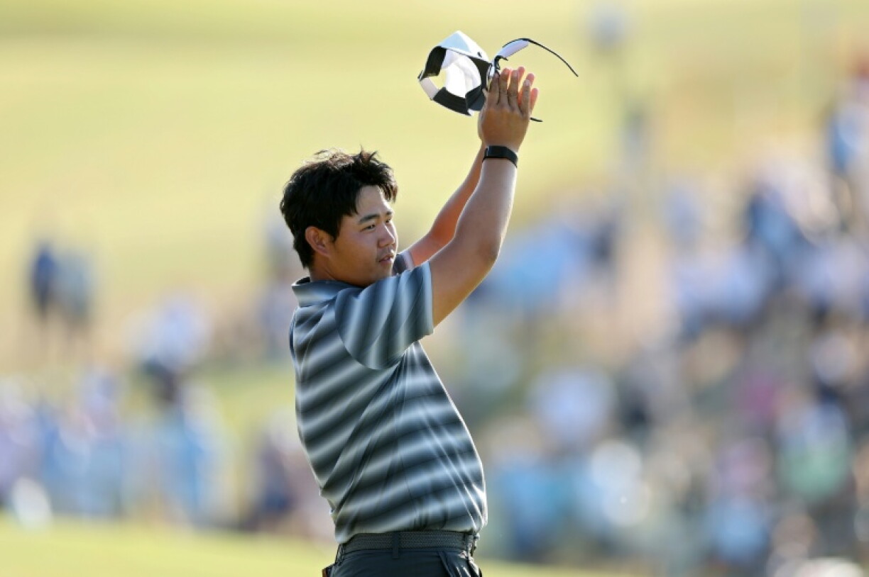South Korea's Tom Kim won Asian Games golf in Japan