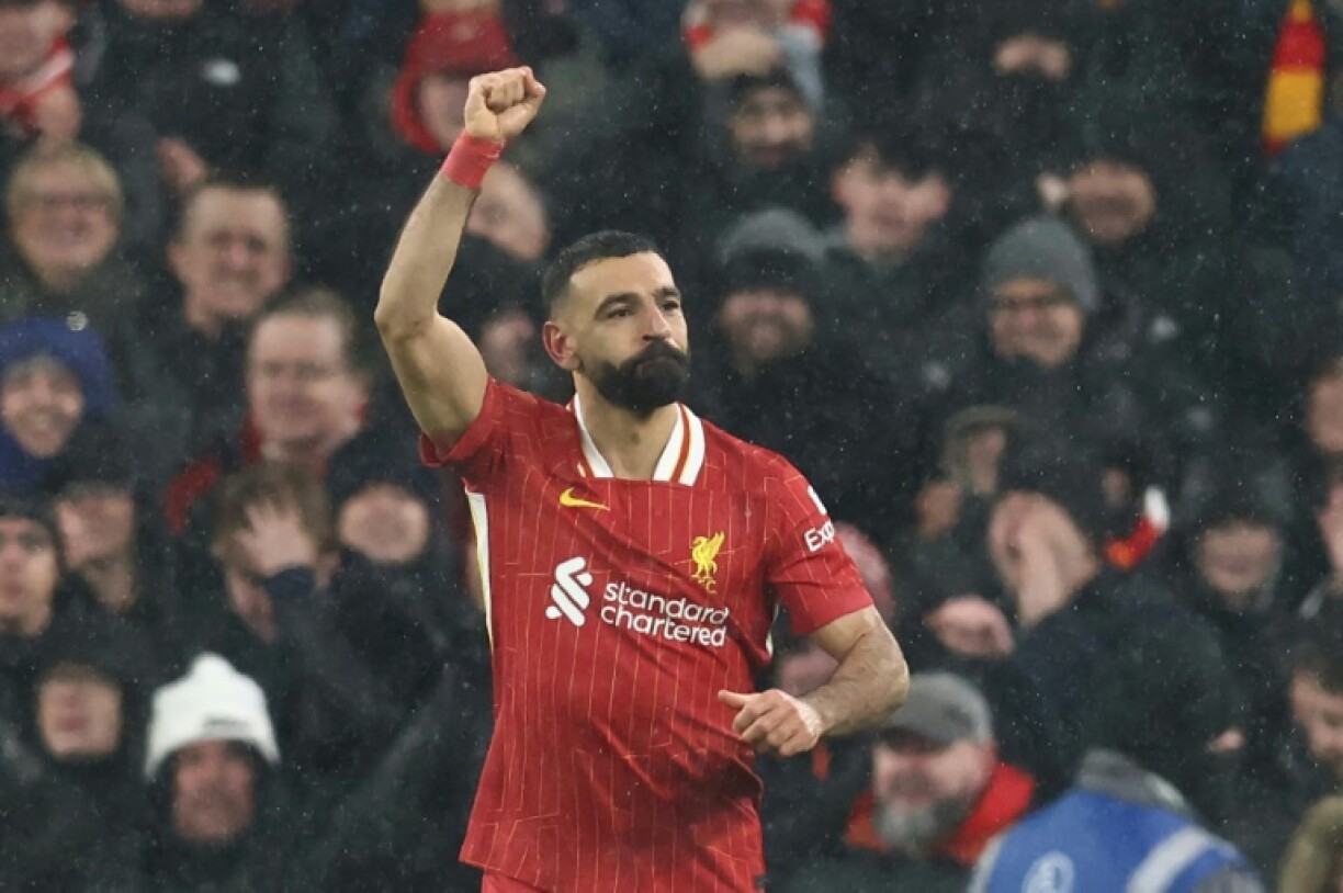 Liverpool forward Mohamed Salah has scored 19 Premier League goals so far this season