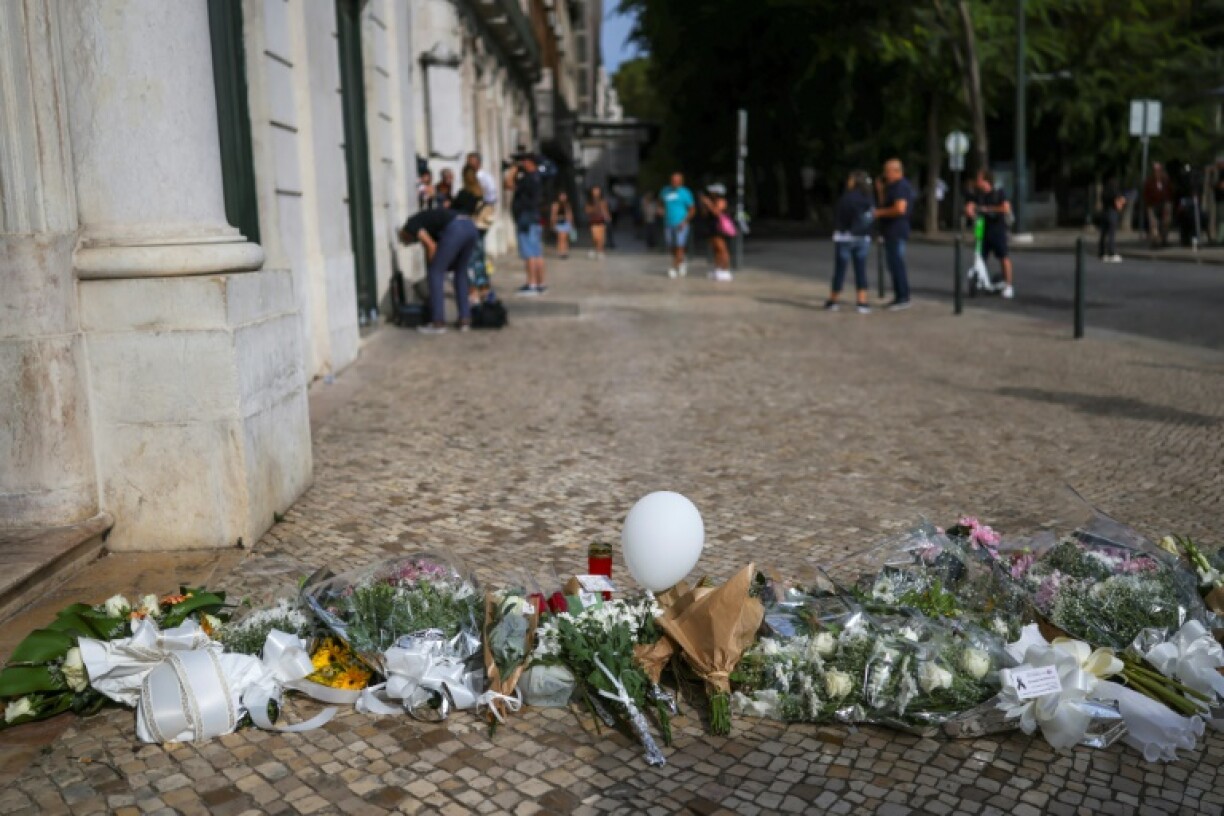 People have been leaving flowers and tributes to the victims at the site of the crash