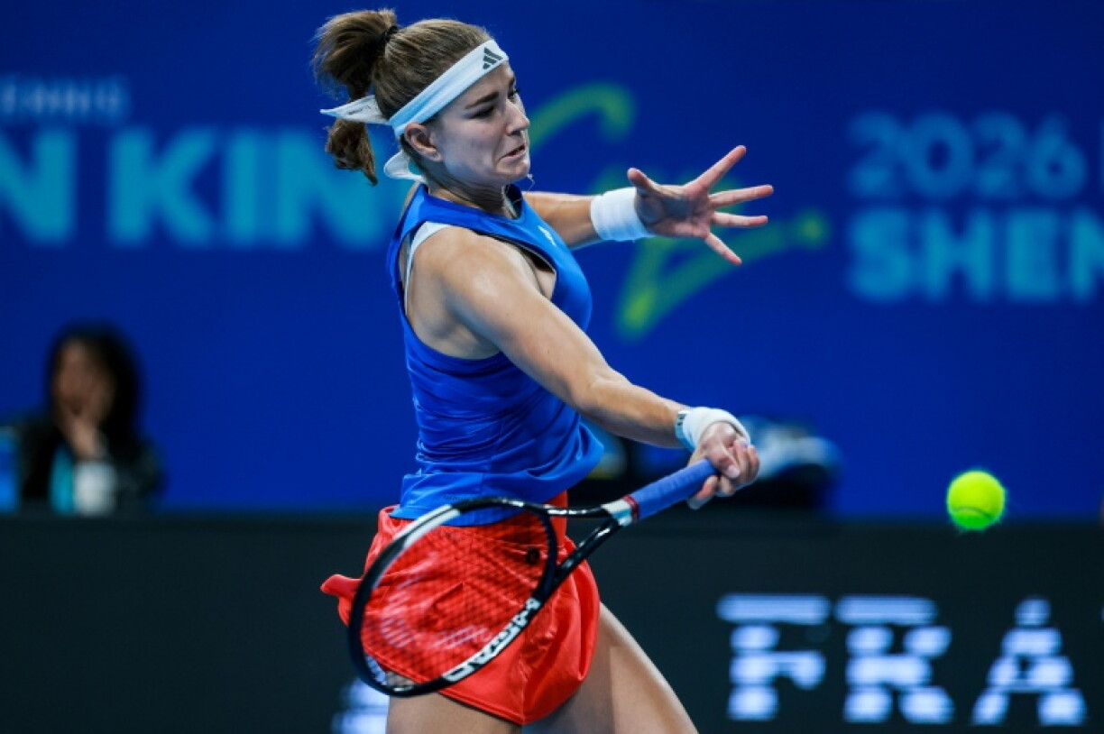 Karolina Muchova got the Czechs off to a flying start in the BJK Cup final