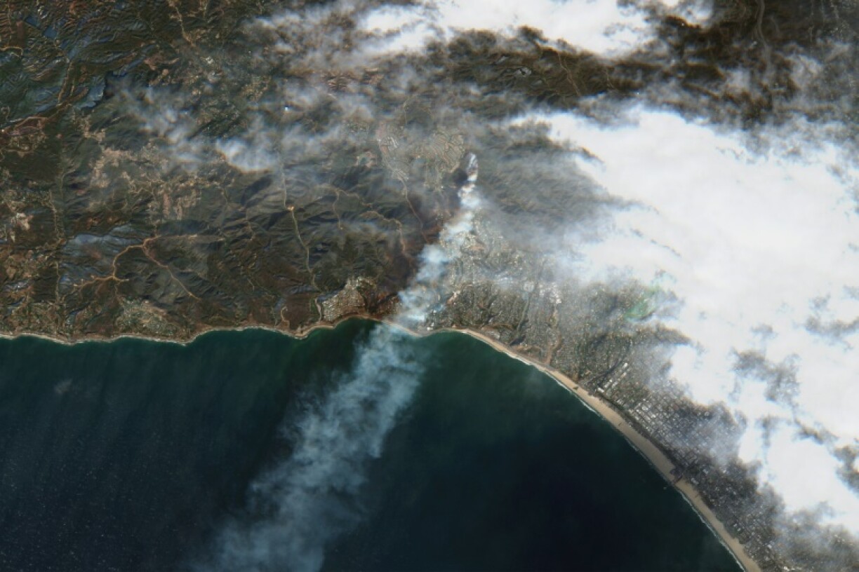 Low humidity -- combined with strong, dry Santa Ana winds blowing across southern California -- created the 'perfect conditions' for wildfires to rage out of control across Los Angeles