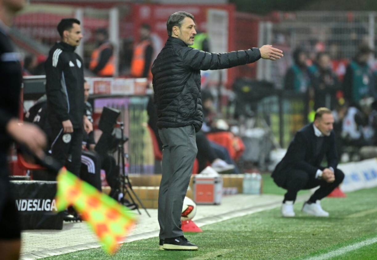 Dortmund coach Niko Kovac during his side's 0-0 draw at Union Berlin.