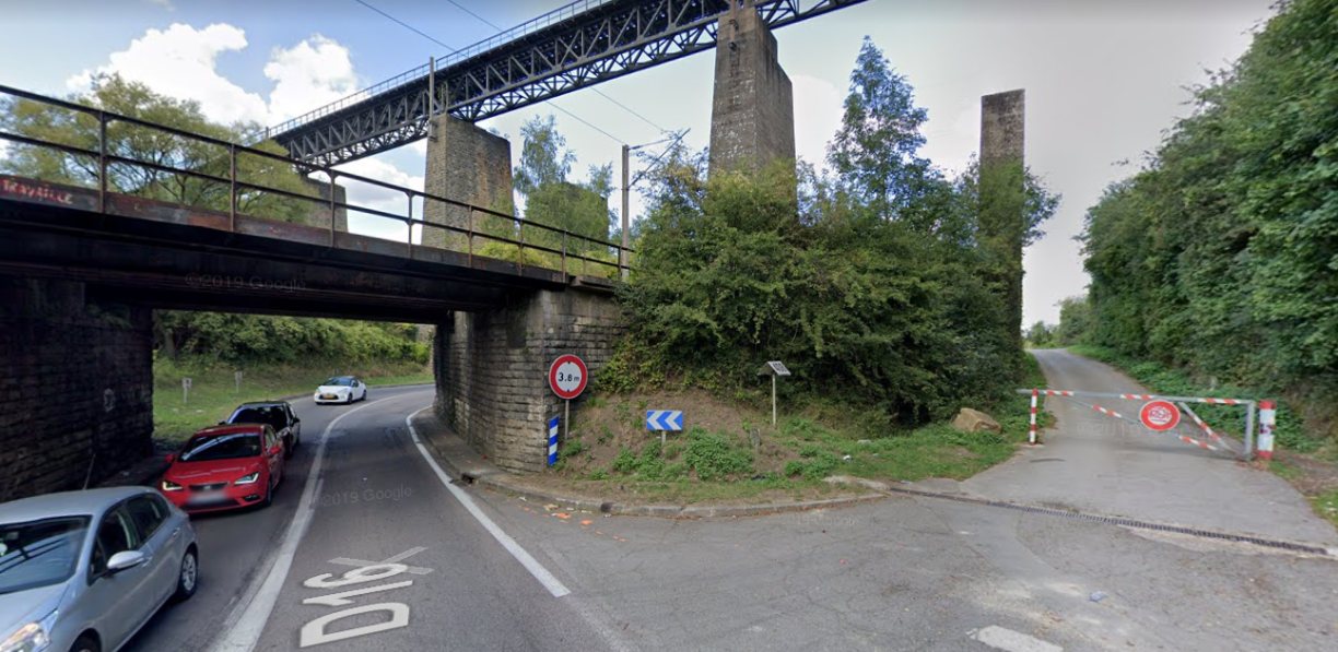 Les chèvres se baladaient dans les environs de la D16 qui relie Audun-le-Tiche à Esch-sur-Alzette... avec tous les risques que cela comporte!