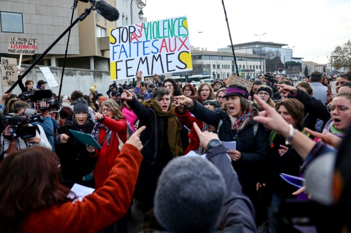 Gisele Pelicot's supporters have staged vigils outside court to express their solidarity