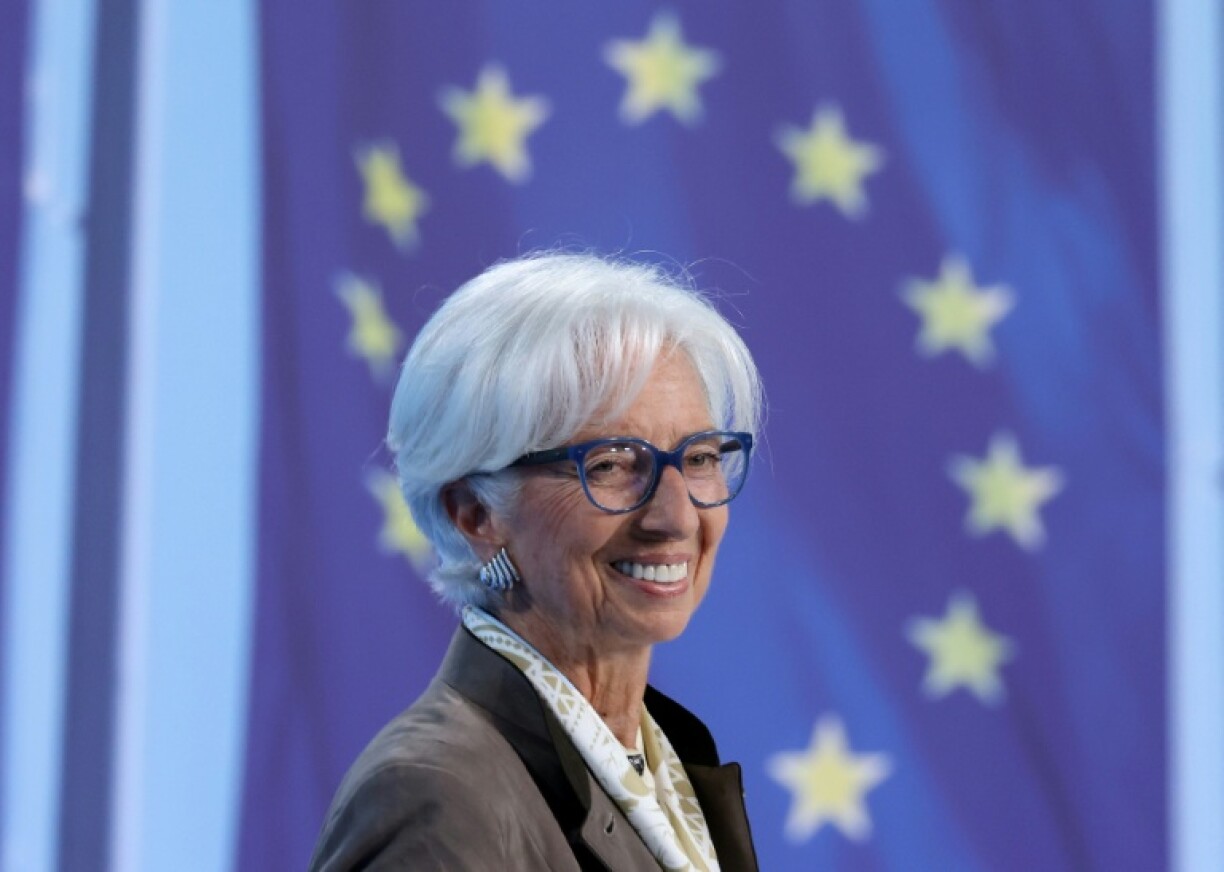 ECB President Christine Lagarde has said the central bank is in a 'good place' on interest rates
