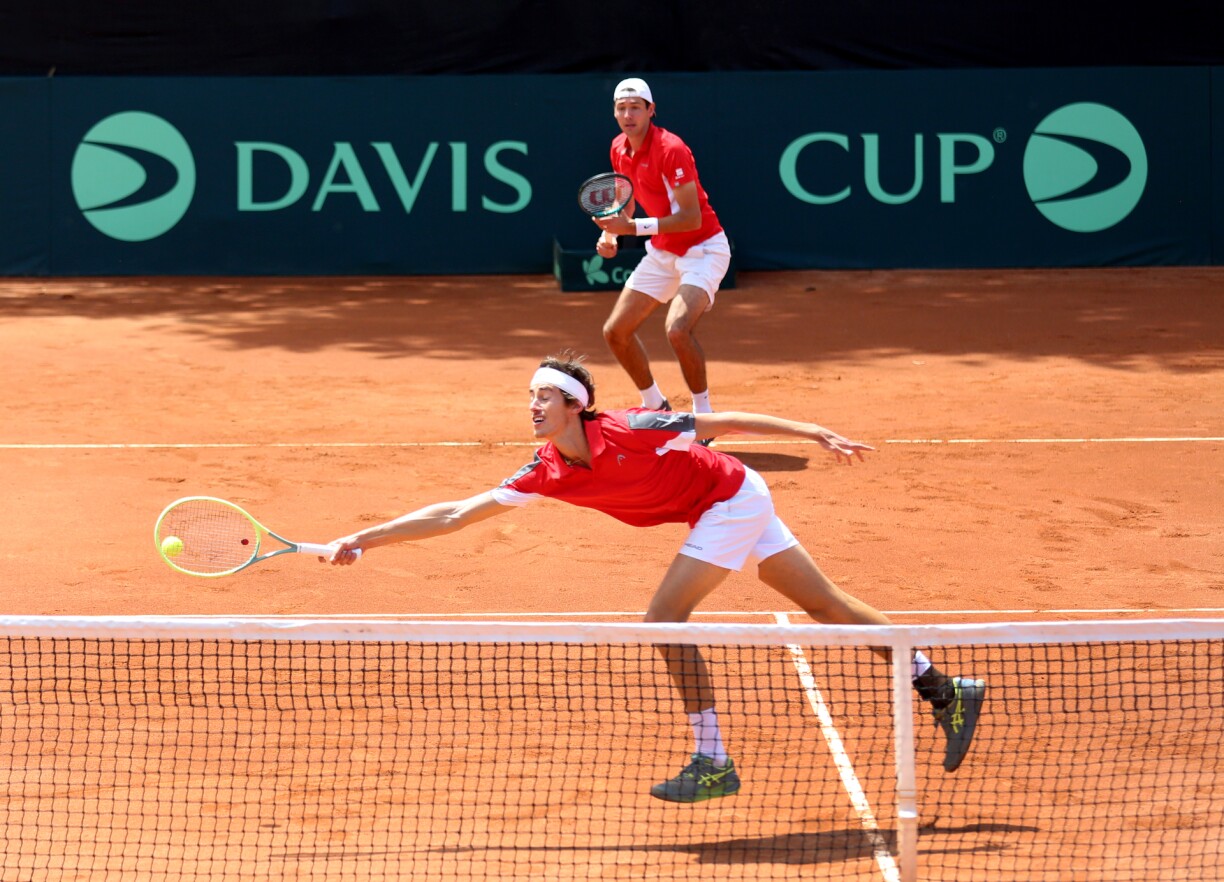 Alex Knaff et Chris Rodesch ont dû s'incliner en double avant de perdre en simple et de voir la Colombie leur passer devant.