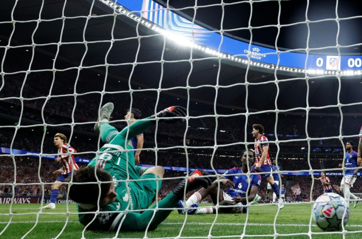 Atletico's Pablo Barrios scored inside the first minute in the win over Man United
