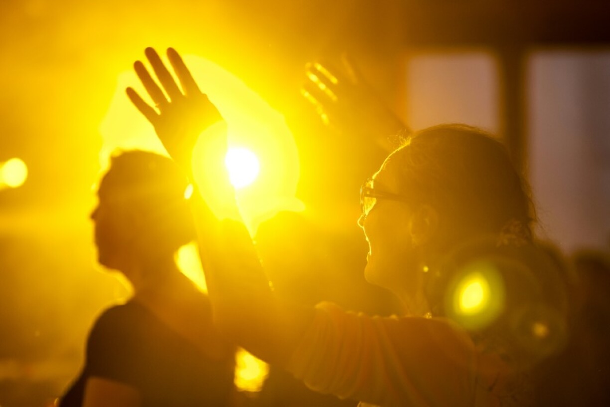 The disco helped rev up the party mood in Basel