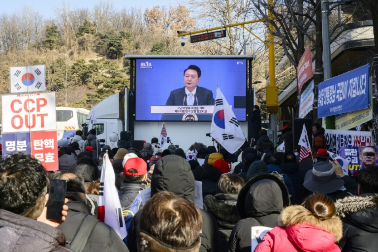 South Korea's ousted President Yoon Suk Yeol on Wednesday became the country's first sitting head of state on trial on criminal charges
