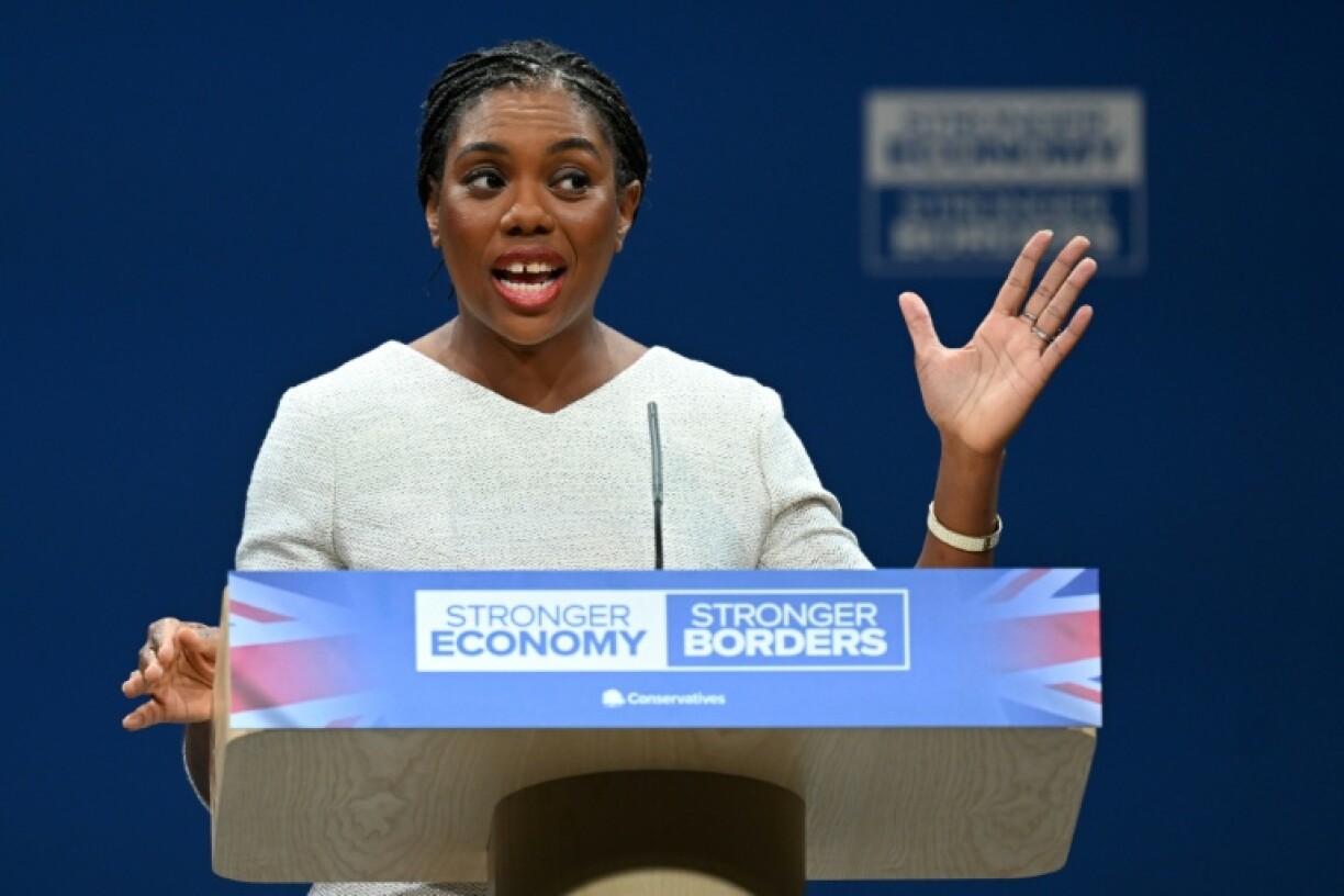 Conservative Party leader Kemi Badenoch seeks to rally Tories on the final day of the annual conference in Manchester urging 'a blueprint for Britain' based on conservative values