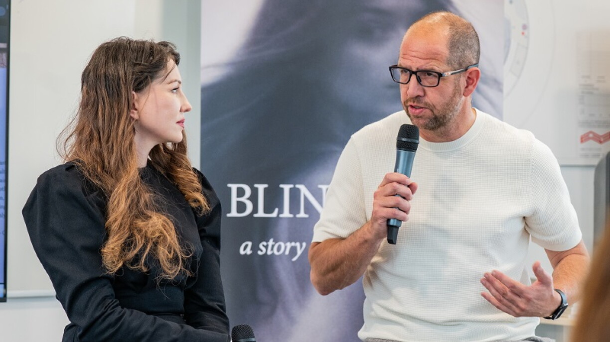 D'Kateryna Moroz an de Jérôme Bloch hunn am Mee hiert Buch zu Lëtzebuerg virgestallt.