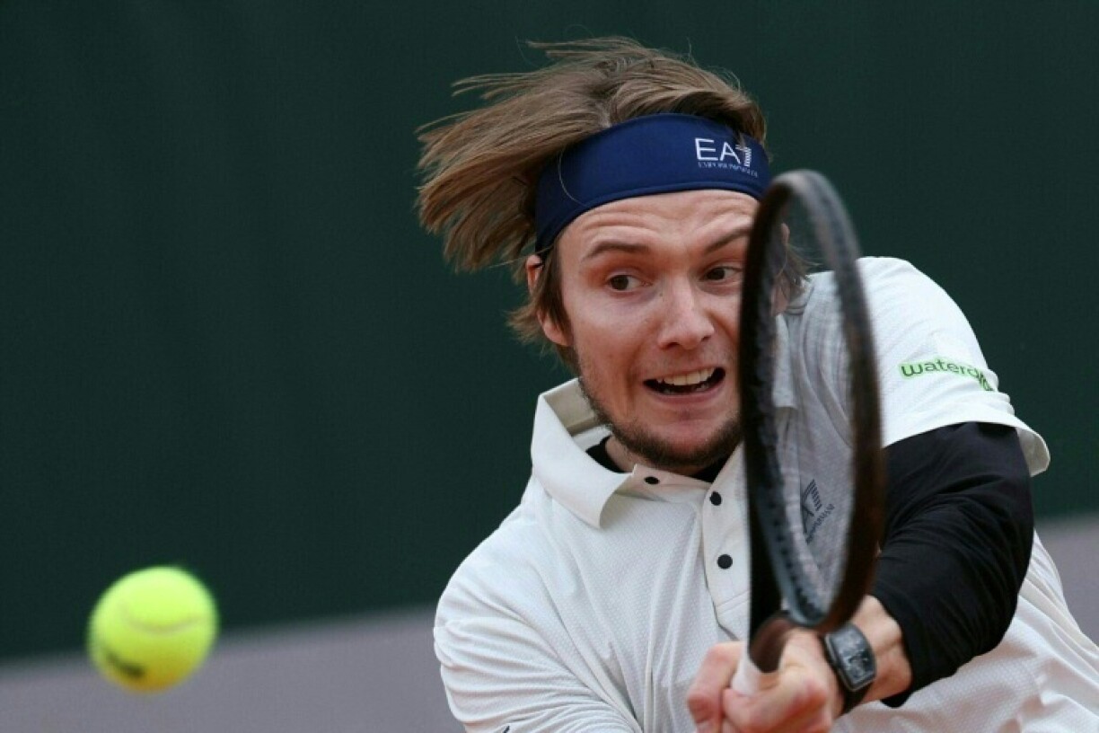Kazakhstan's Alexander Bublik battled into the third round of the French Open