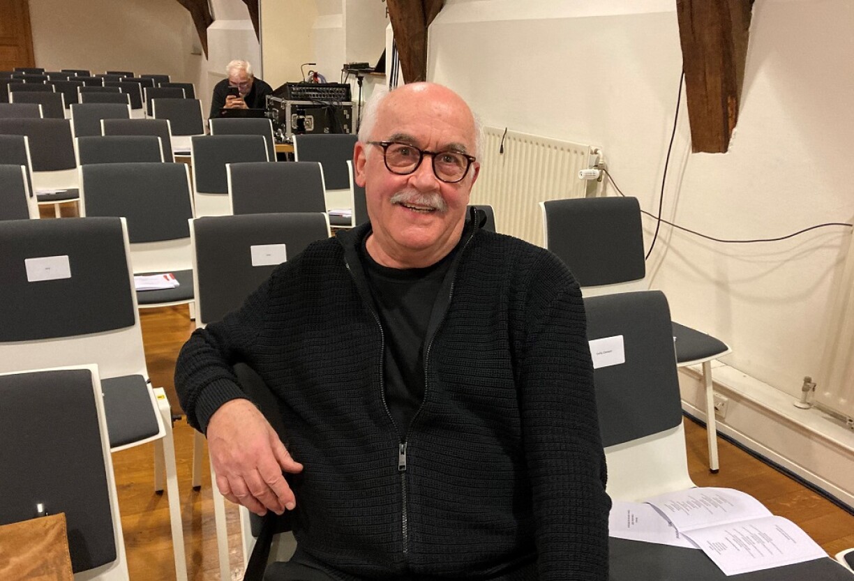 De Jhemp Hoscheit virun der Präisiwwerreechung zu Miersch