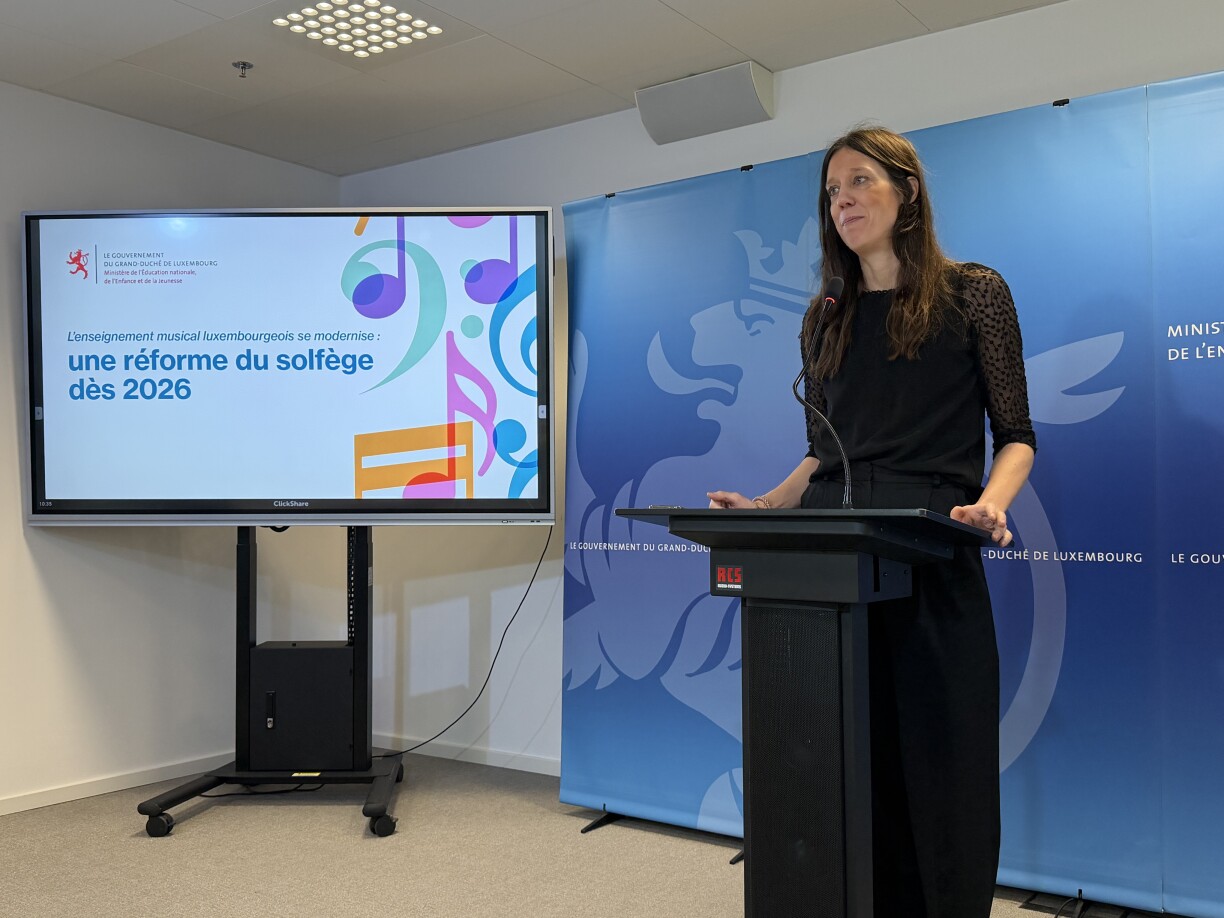 D'Micky Thein koordinéiert den Aarbechtsgrupp, dee fir d'Reform vum Solfège responsabel ass.