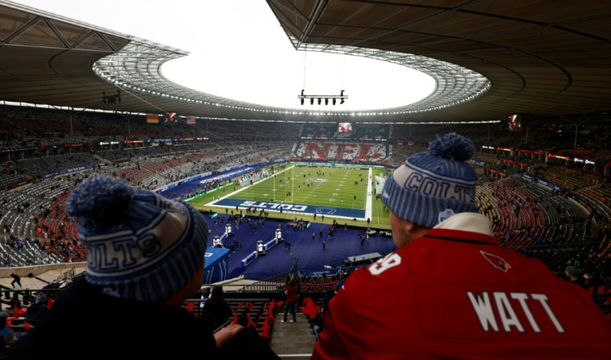 The Berlin Olympic Stadium hosted an NFL regular season game for the first time on Sunday.