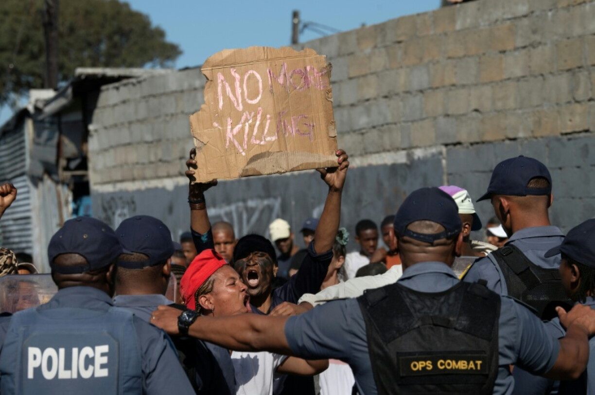 Townships in Cape Town are plagued by high levels of crime