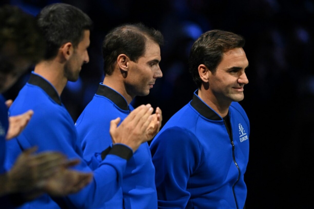 Roger Federer, Novak Djokovic and Rafael Nadal have won a combined 66 Grand Slam singles titles