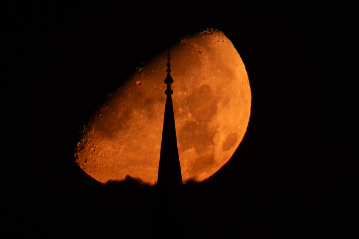 La lune prise en photo en septembre dernier en Turquie.