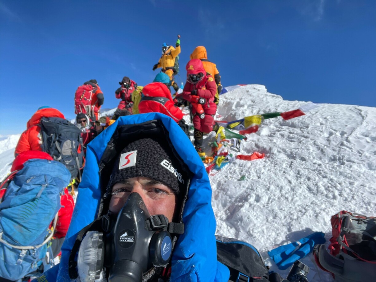 De Philippe Harles ass deen drëtte Lëtzebuerger um Mount Everest.