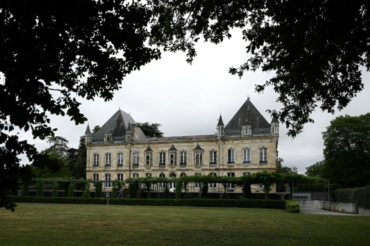 Le château du Haillan, au centre d'entraînement de Bordeaux, le 19 mai 2022