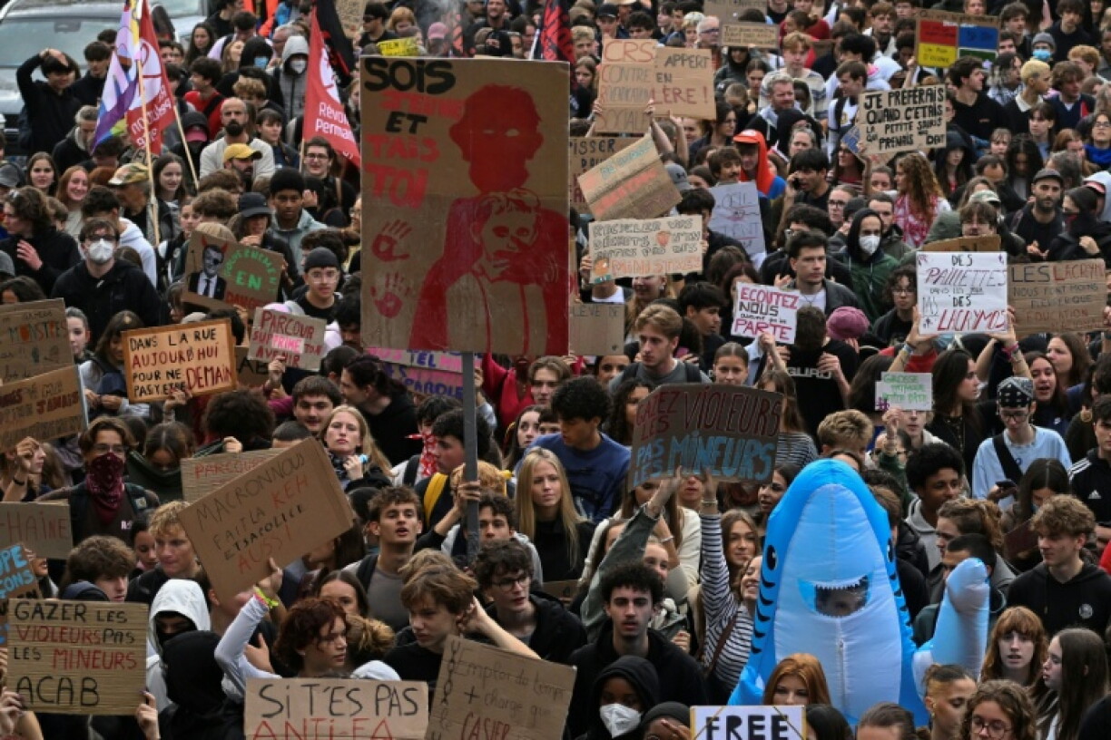 The protests have drawn attention to longstanding inequalities in France's education system