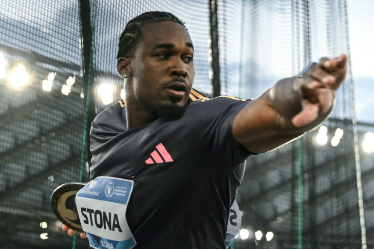 Jamaica's Roje Stona, the Paris Olympics men's discus champion, was among those named to the 2025 NFL International Player Pathways program