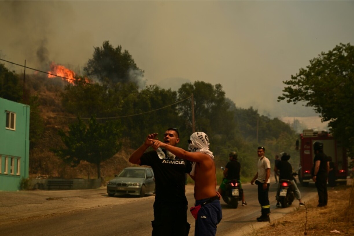 Greek opposition parties accused the government of being ill-prepared for the annual fire outbreaks