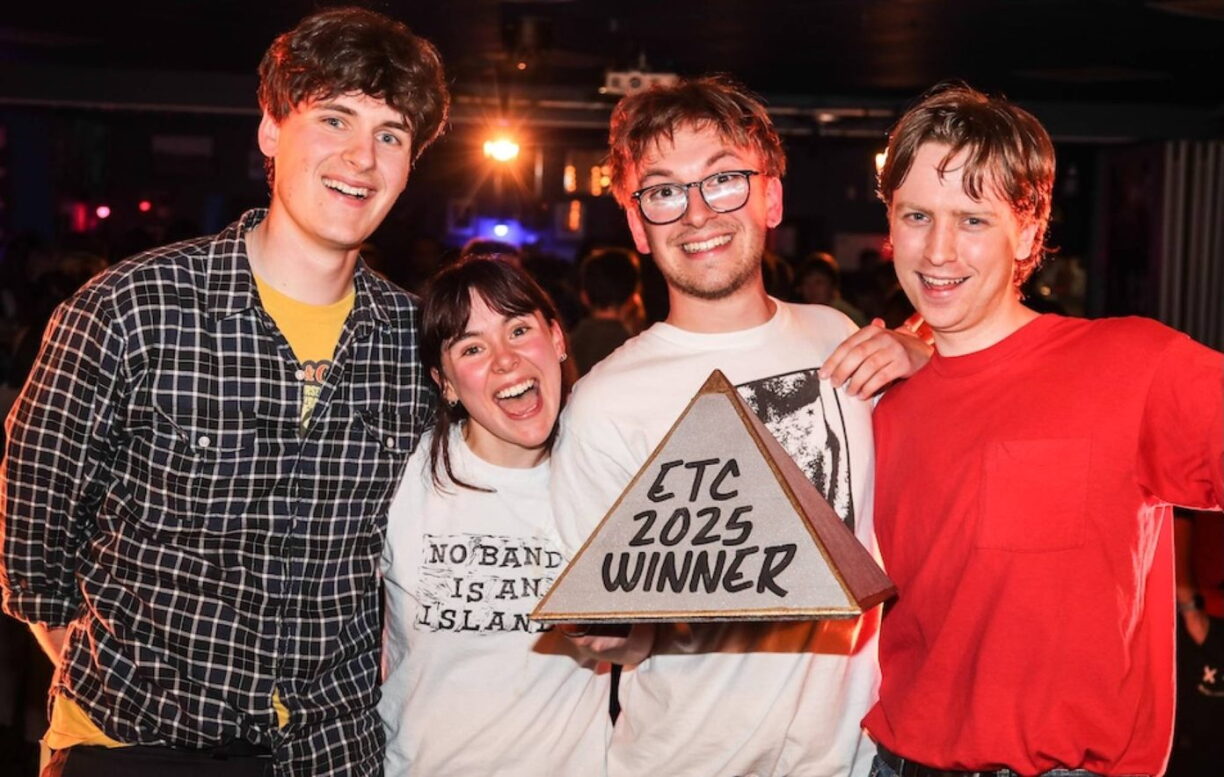 The proud recipients of the 2025 Glastonbury Emerging Talent Competition.